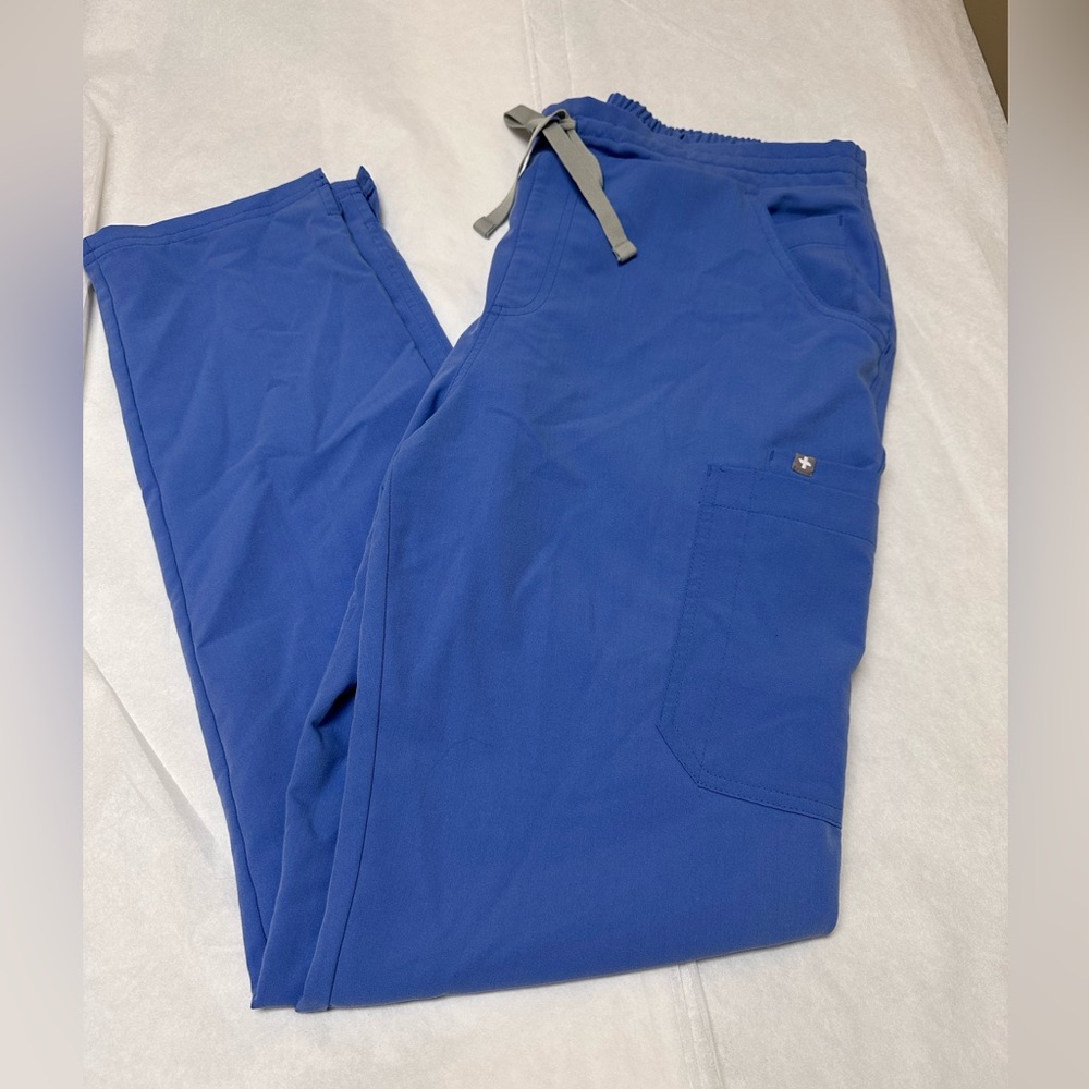 ➕Figs Technical  Blue Scrub Pants ➕
